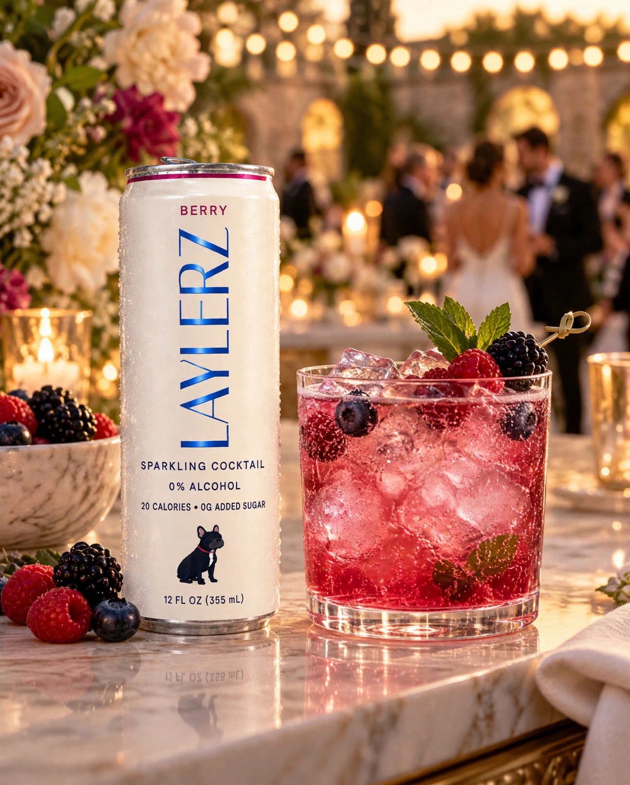 LAYLERZ Berry at a wedding
