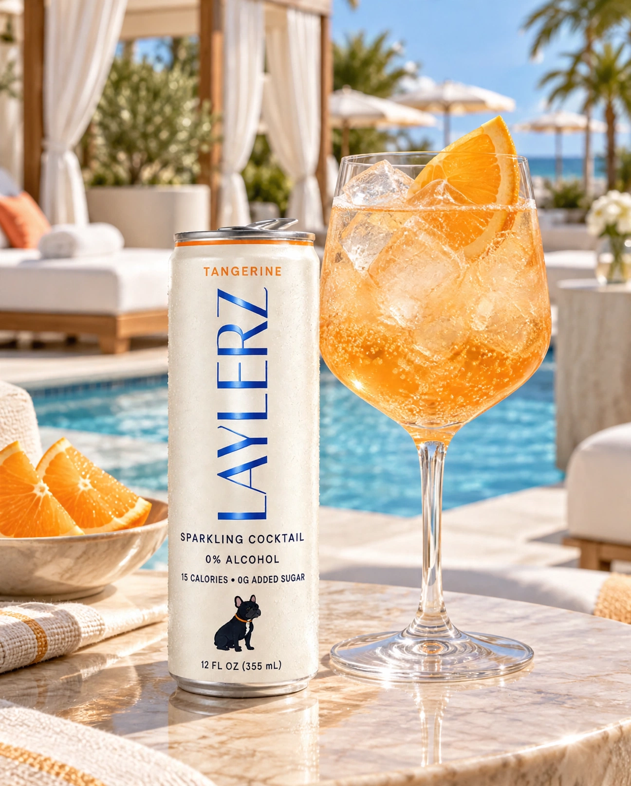 LAYLERZ Tangerine by the pool